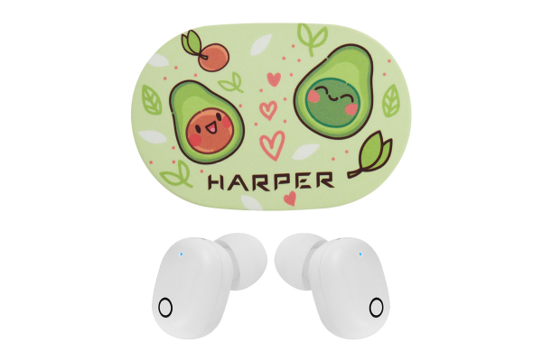 Наушники HARPER HB-533 avocado (white)